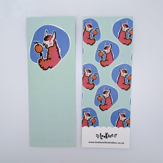 Oriana the Llama Bookmark