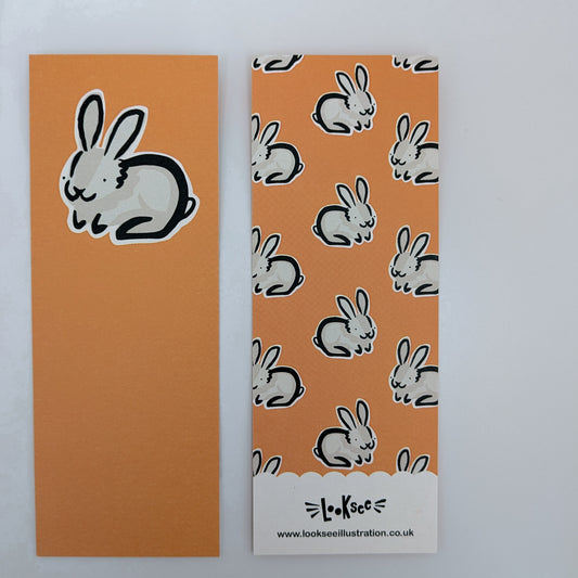 Grey Rabbit Bookmark