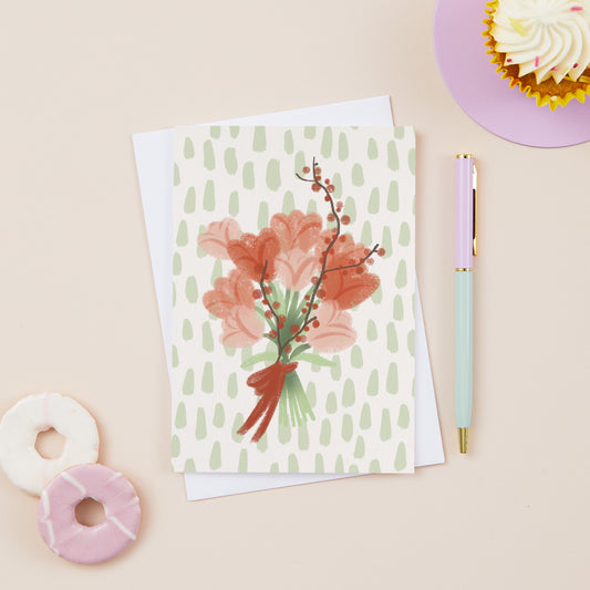 Glen Coe Bouquet Card