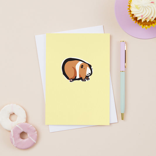 Sunny the Guinea Pig Card
