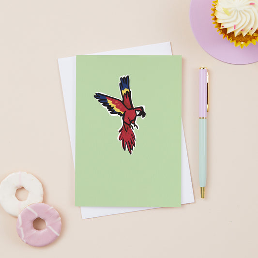 Percy the Parrot Card