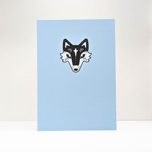 Fairytale Fox Blue Card