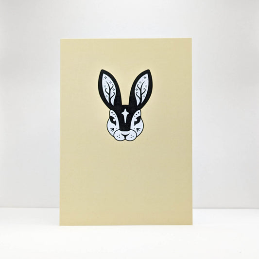 Fairytale Rabbit Yellow Card