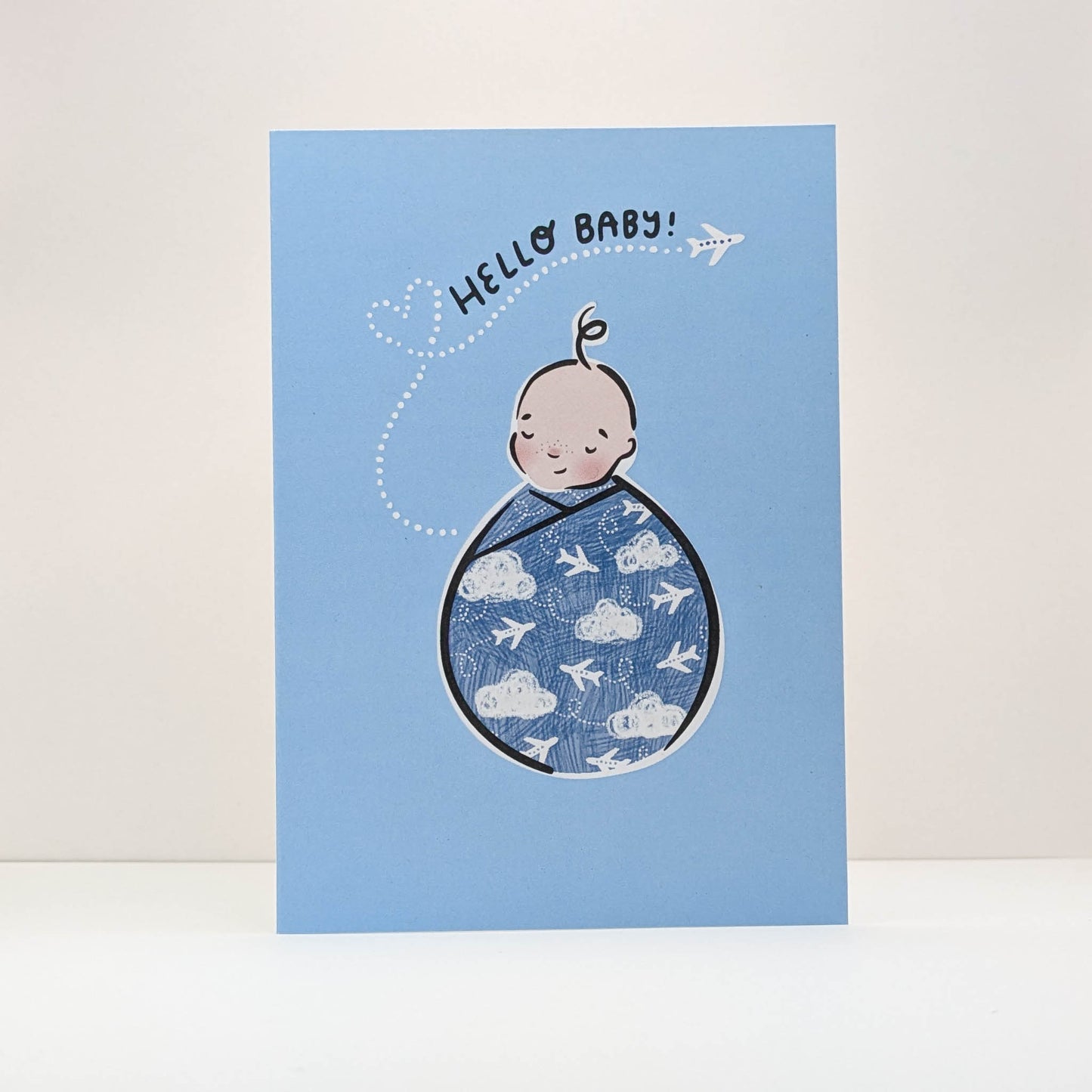 Little Adventurer Baby Amelia New Baby Card