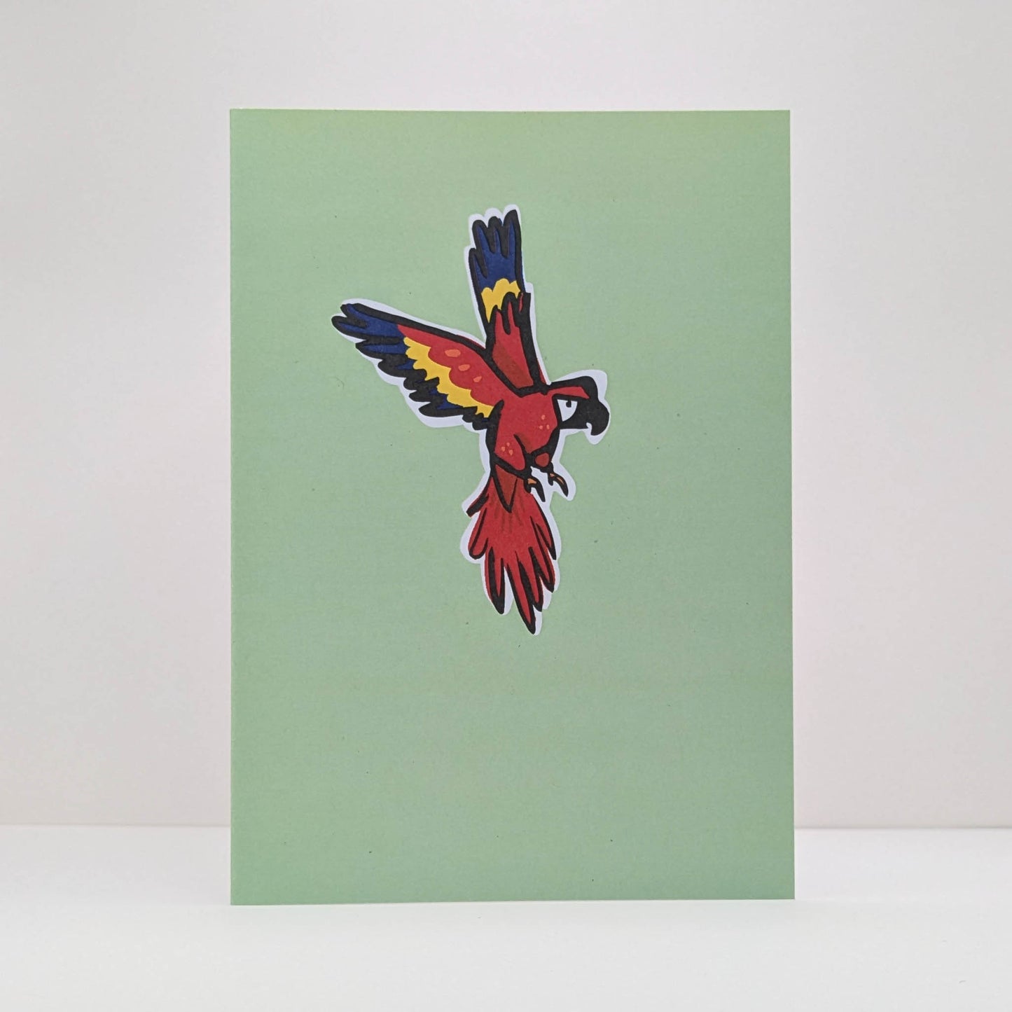 Percy the Parrot Card
