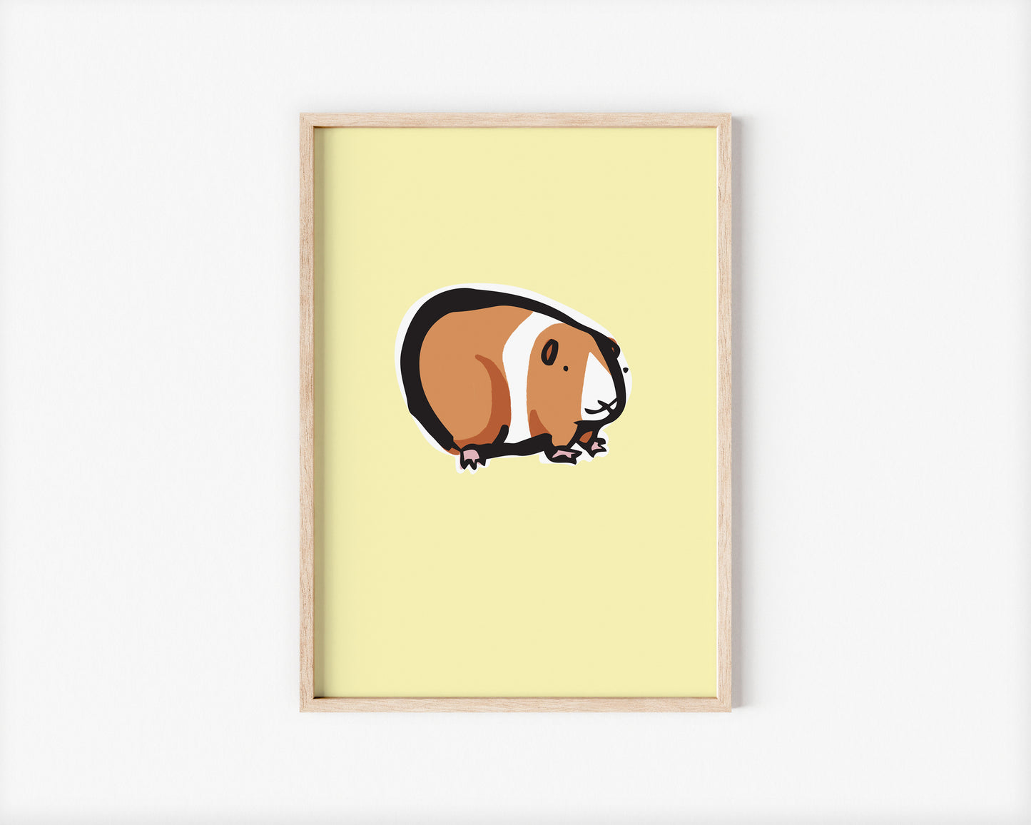 Sunny the Guinea Pig A5 Art Print