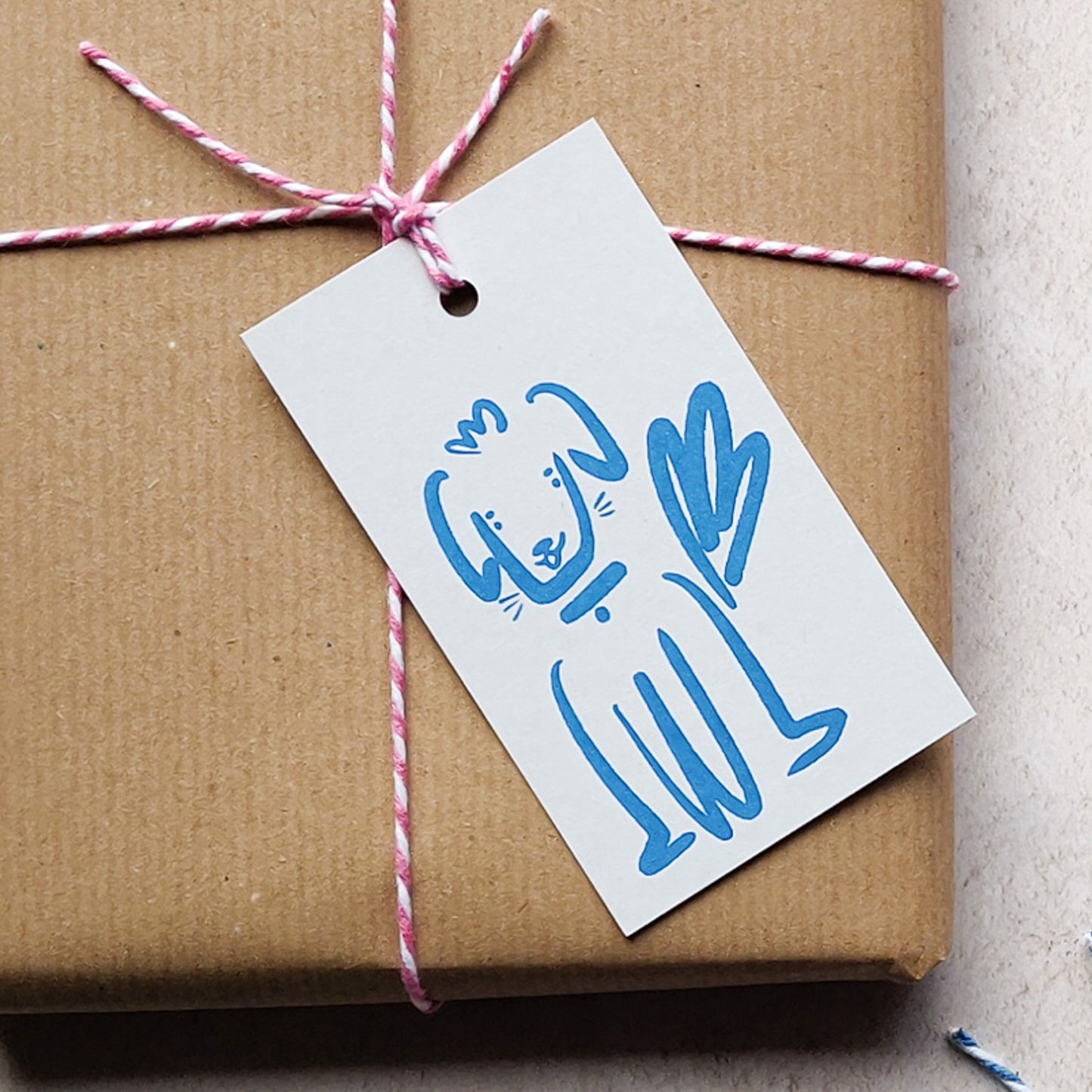 Lucky the Dog Gift Tags | Pack of 6