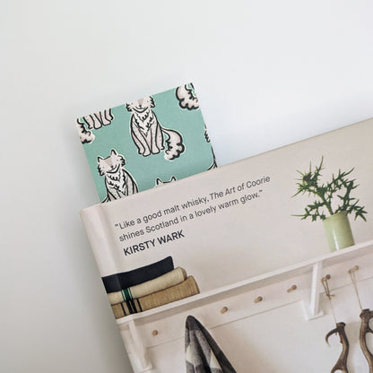 Dylan the Grey Fluffy Cat Bookmark