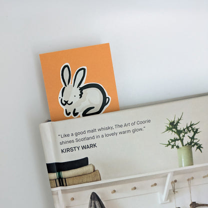 Grey Rabbit Bookmark