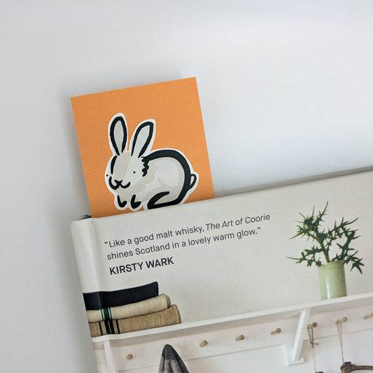 Grey Rabbit Bookmark