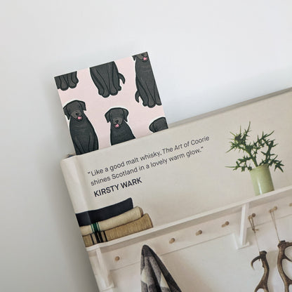 Pepper the Black Labrador Dog Bookmark