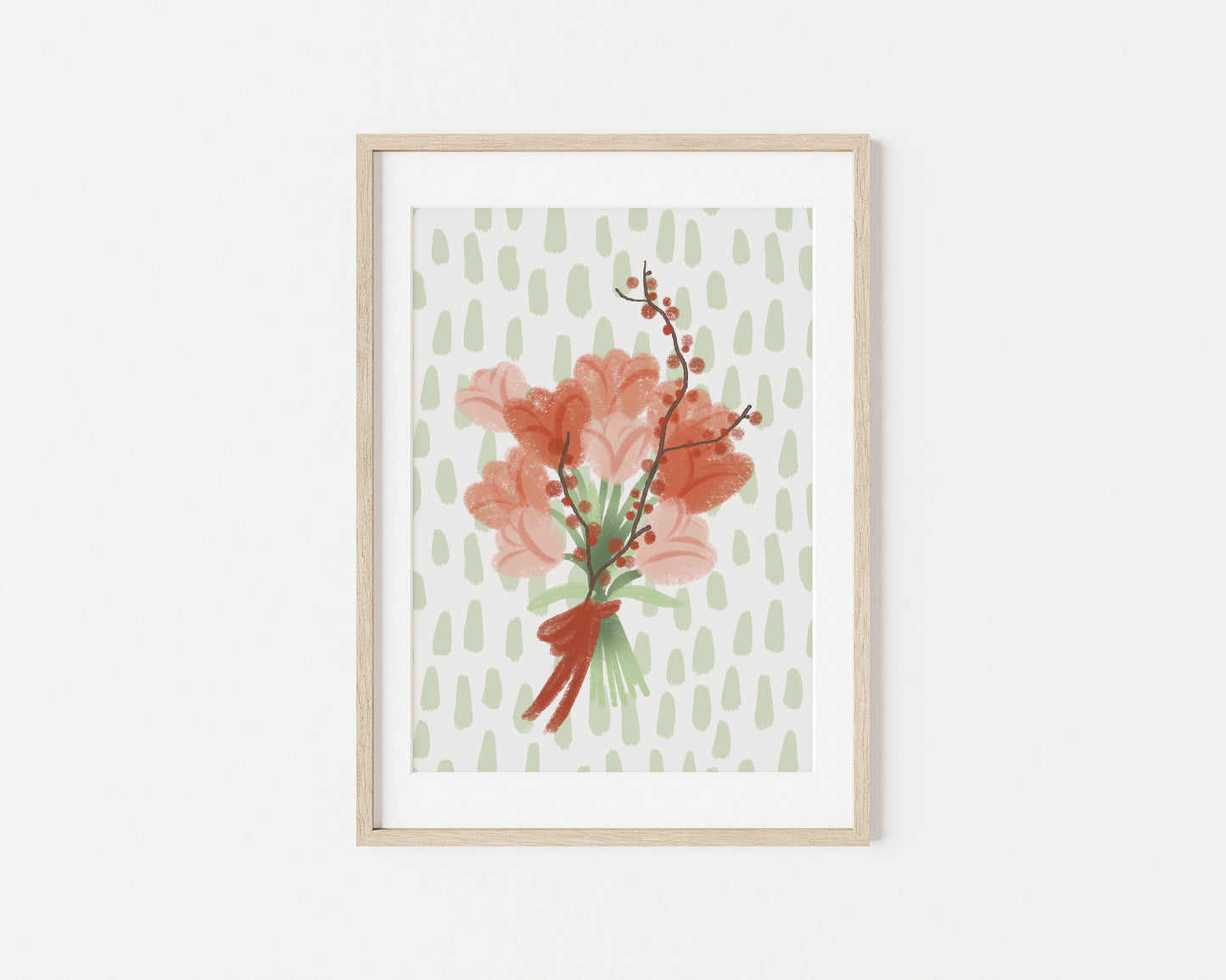 Glen Coe Bouquet A5 Art Print