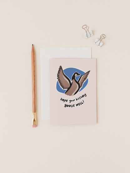 Canada Goose Card | Bird Lover Birthday | Birdwatcher