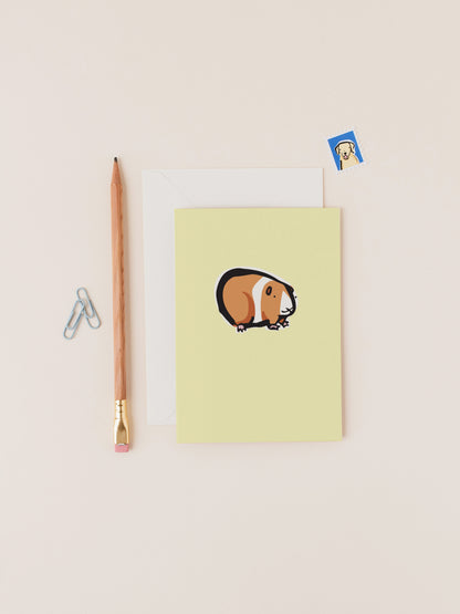 Sunny the Guinea Pig Card