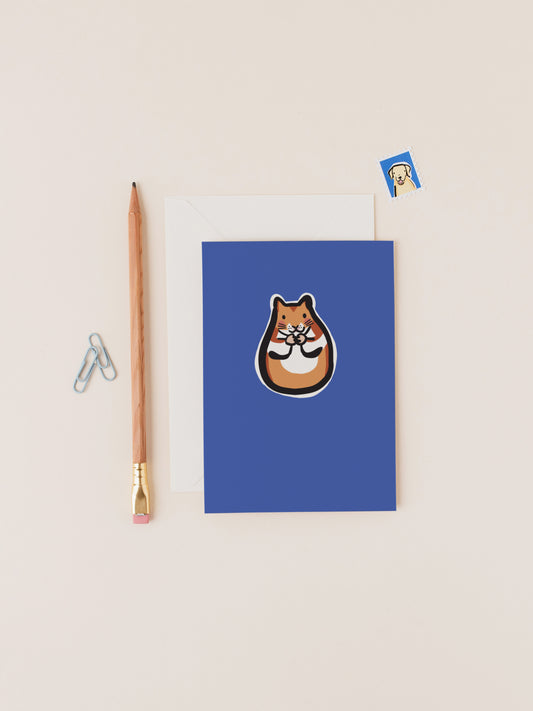 Biscuit the Hamster Card