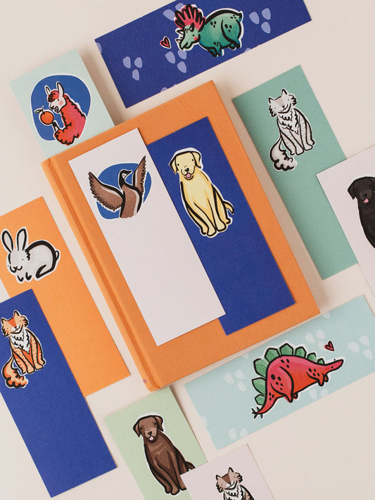 Topsy the Triceratops Dinosaur Bookmark