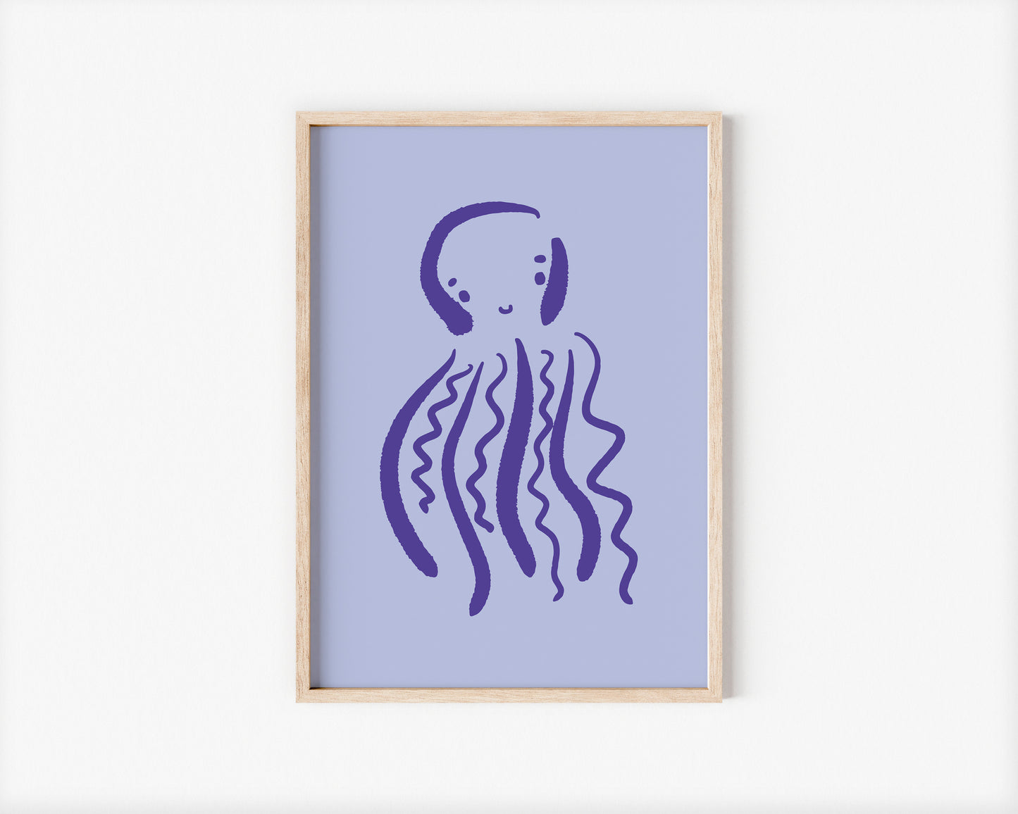 Octavia the Octopus A4 Art Print