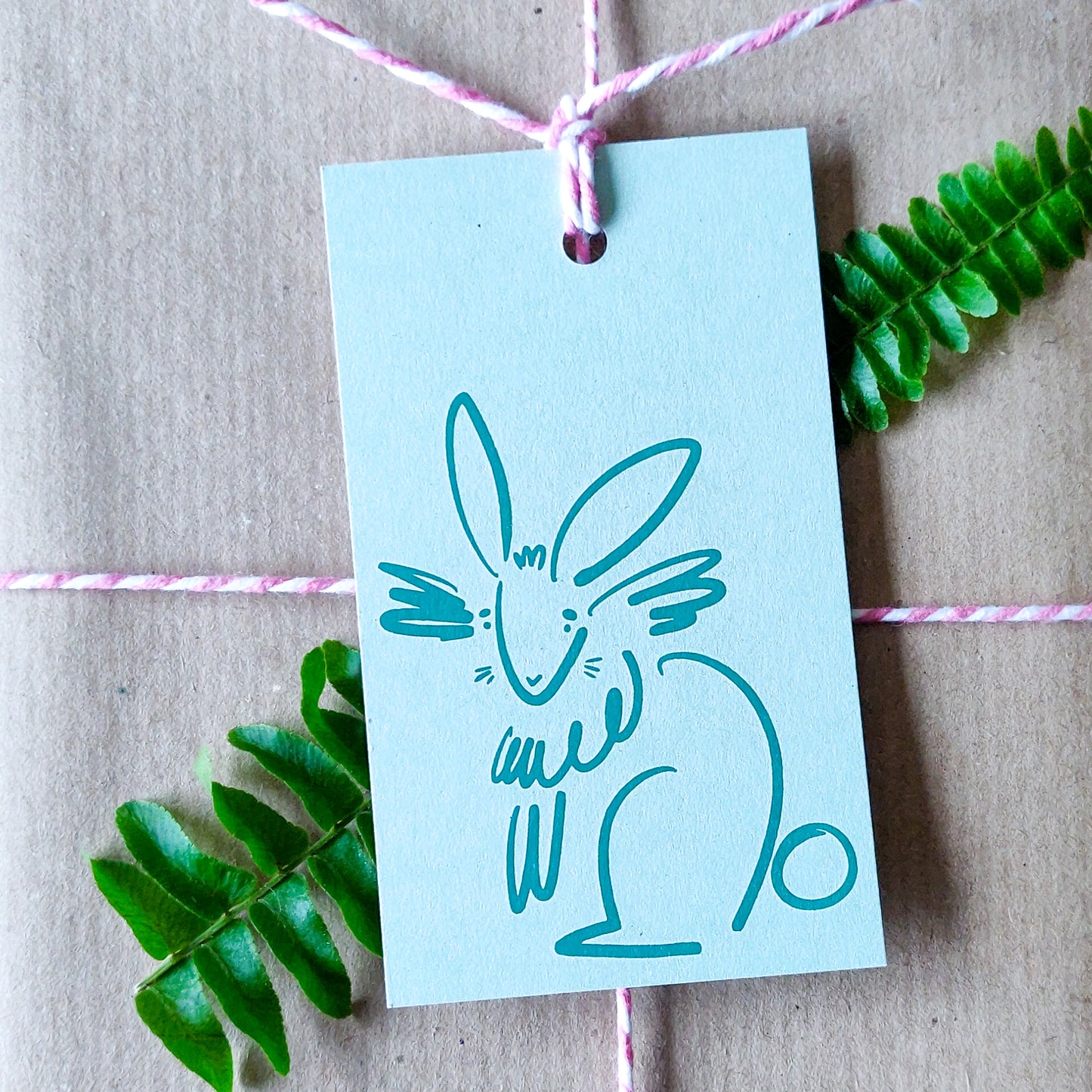 Letta the Rabbit Gift Tags | Pack of 6