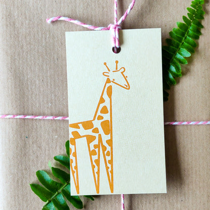 Langston the Giraffe Gift Tags | Pack of 6