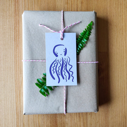 Octavia the Octopus Gift Tags | Pack of 6